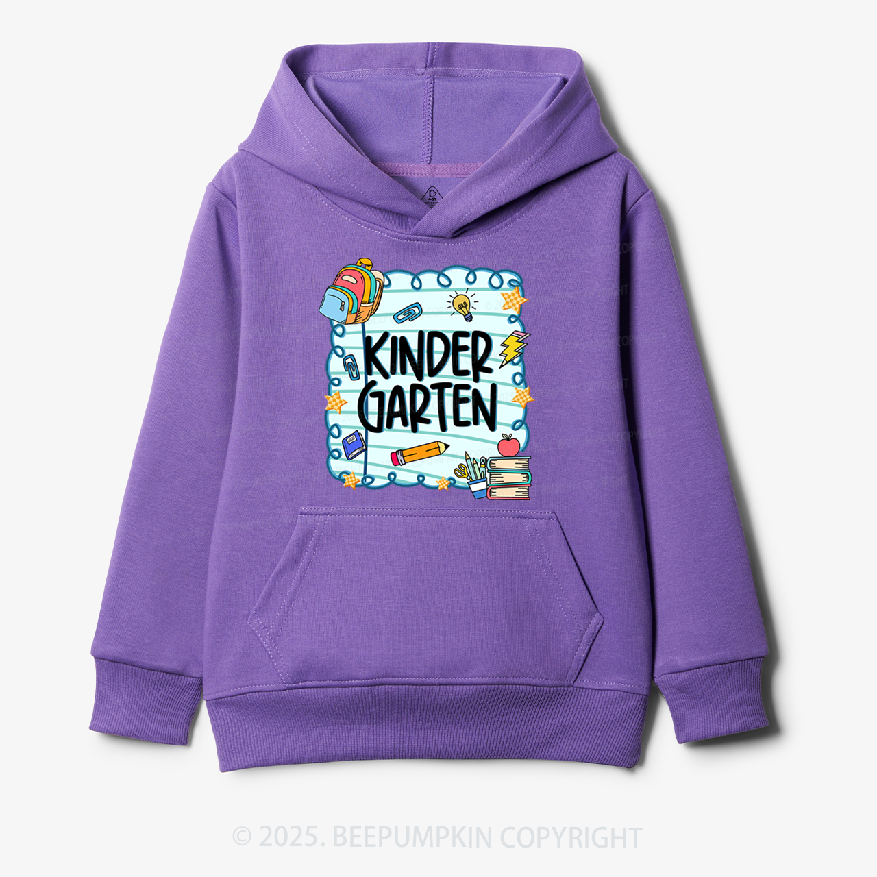 Personalized School Essentials Series Kid's Hoodies Beepumpkin