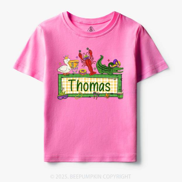 Personalized Tiny Parade Nameset Toddler&Kid's Tees Beepumpkin
