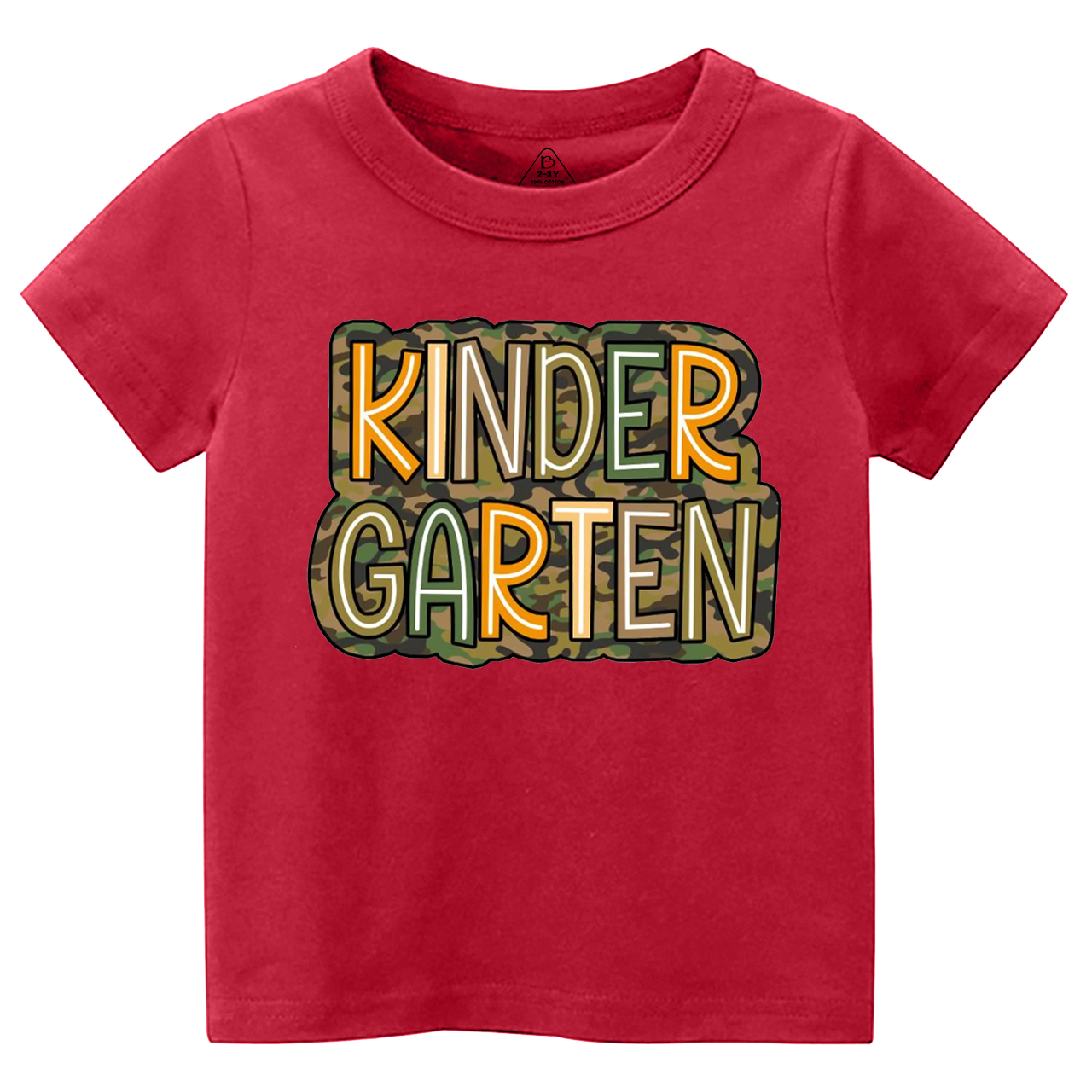 Personalized Camouflage Grade Toddler&Kid's Tees Beepumpkin 