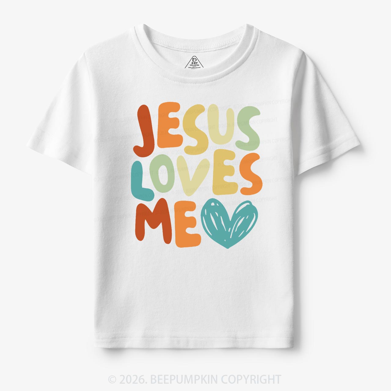 Jesus Loves Me Christian Toddler&Kid's Tees
