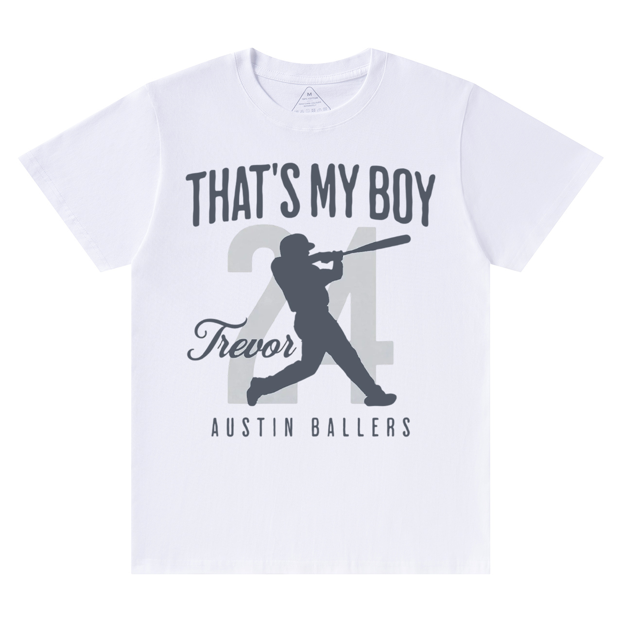 Personalized That's My Boy Baseball T-Shirts Beepumpkin