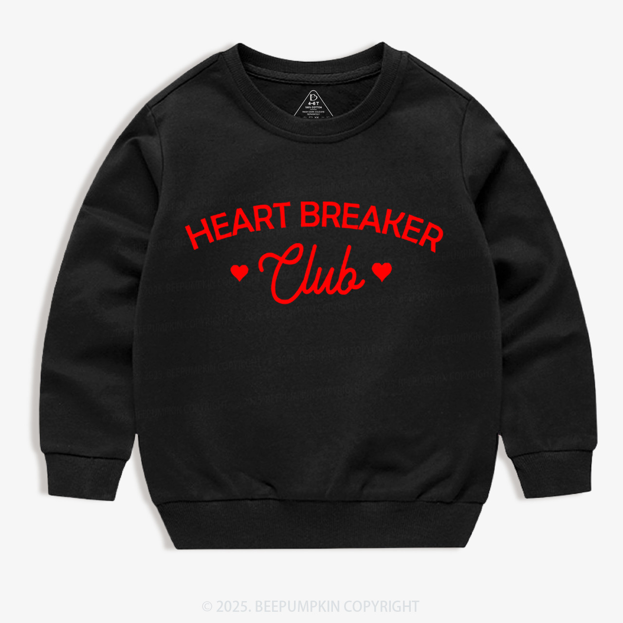 Heart Breaker Club Valentine's Day Kid's Sweatshirt