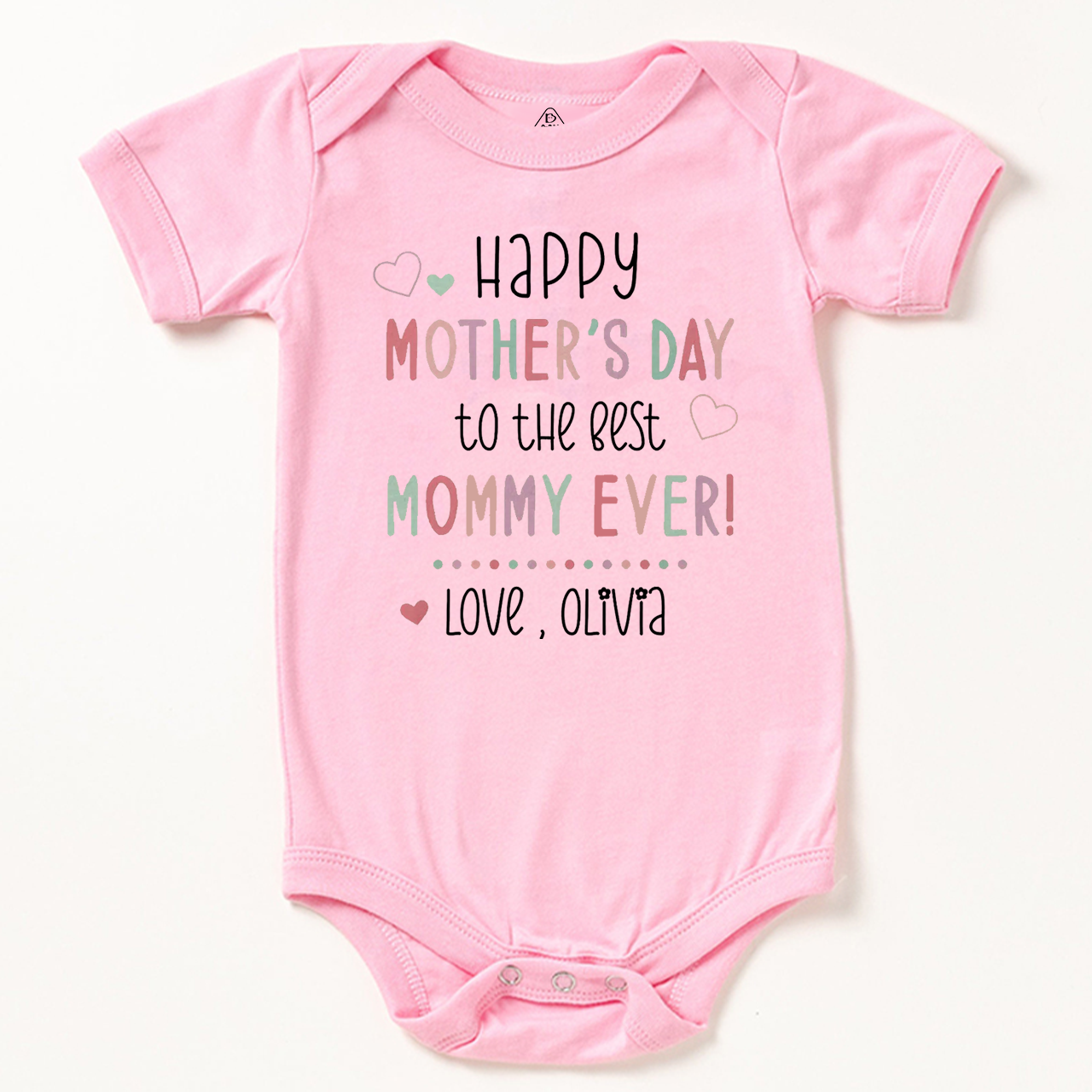 Happy Mothers Day Bodysuit Beepumpkin