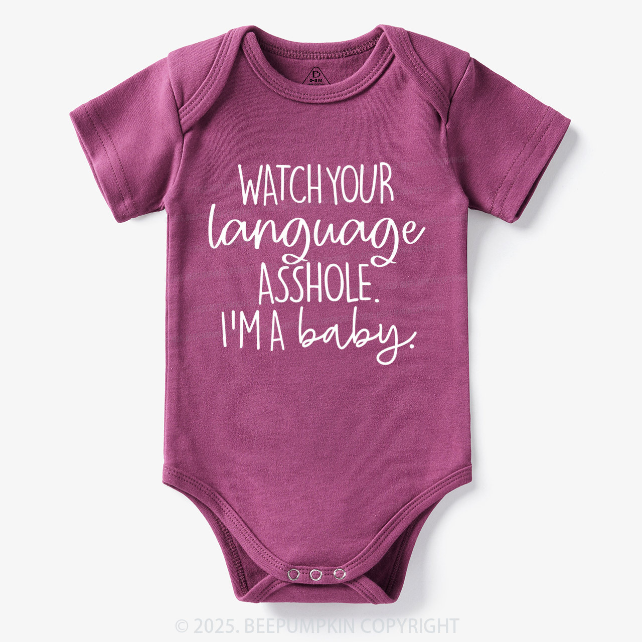 Watch Your Language Bodysuit Beepumpkin 7