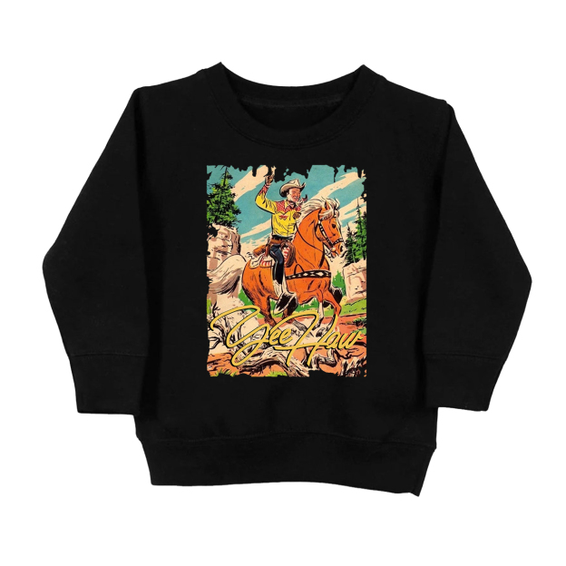 Yeehaw Cowboy Toddler Sweatshirt