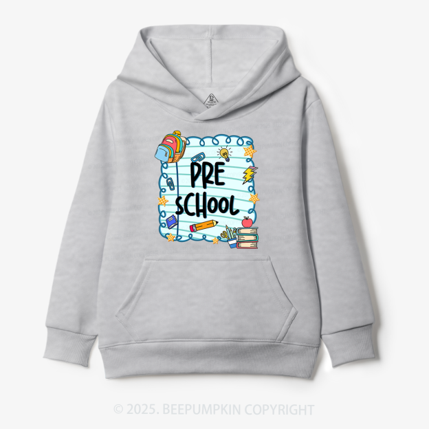 Personalized School Essentials Series Kid's Hoodies Beepumpkin