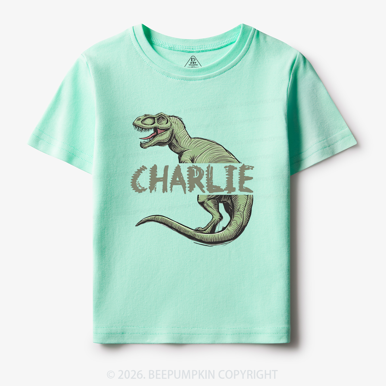Personalized Roar And Explore Toddler&Kid's Tees