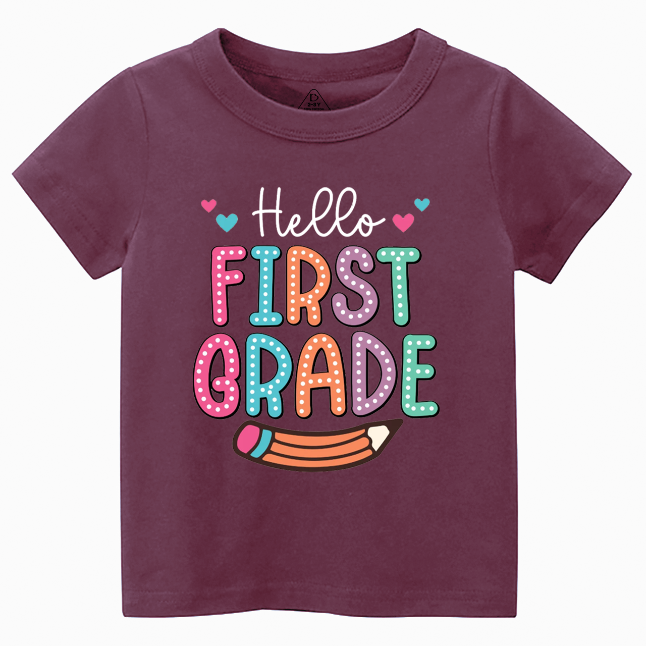 Hello Grade Back To School Toddler&Kid's Tees Beepumpkin 