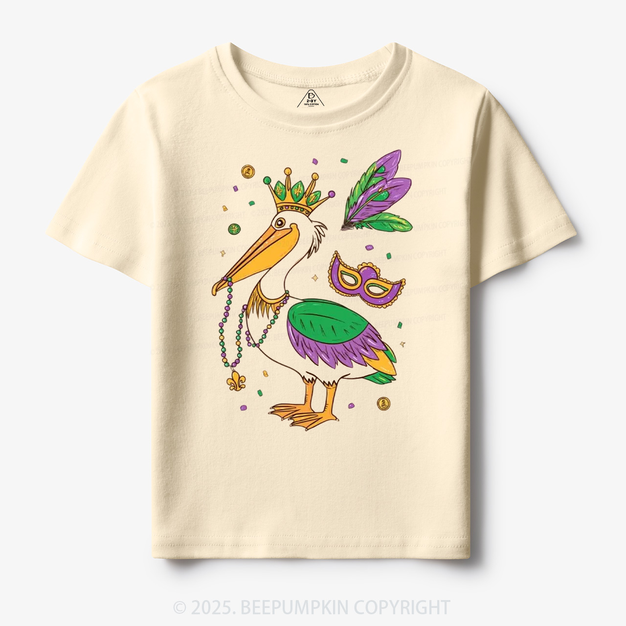 Beads & Feathers Fun Toddler&Kid's Tees Beepumpkin