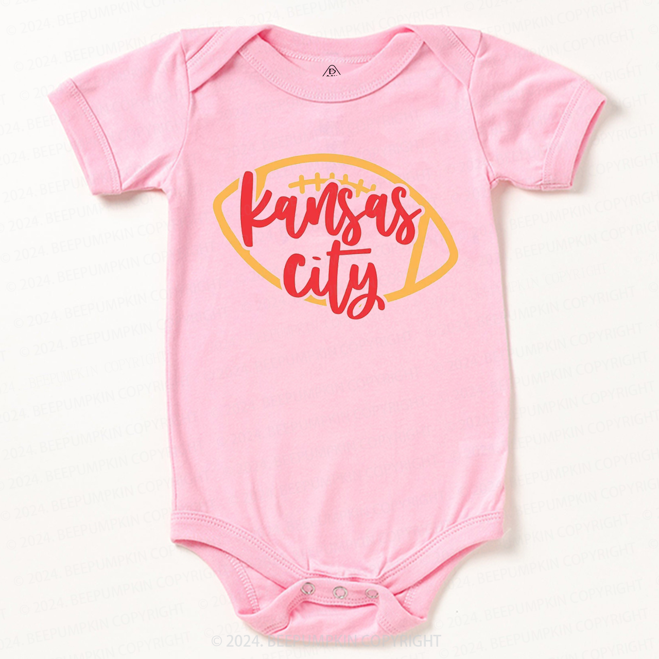 KC Chiefs Bodysuit Beepumpkin