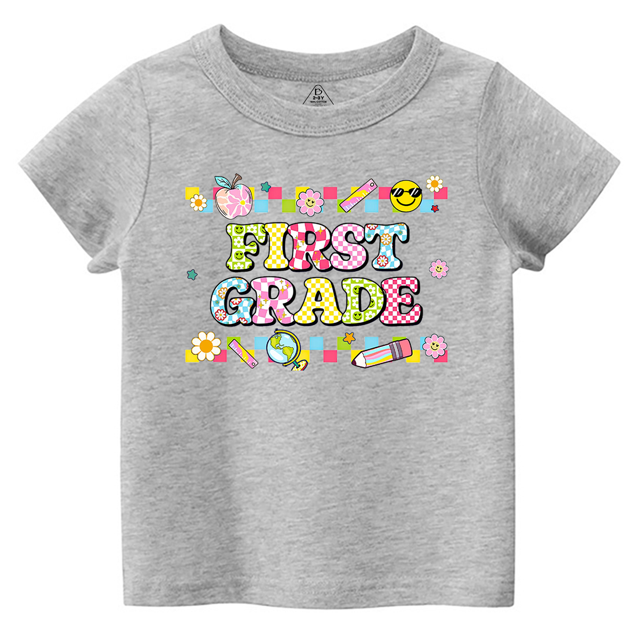 Personalized Preppy Back To School Bundle Toddler&Kid's Tees Beepumpkin 