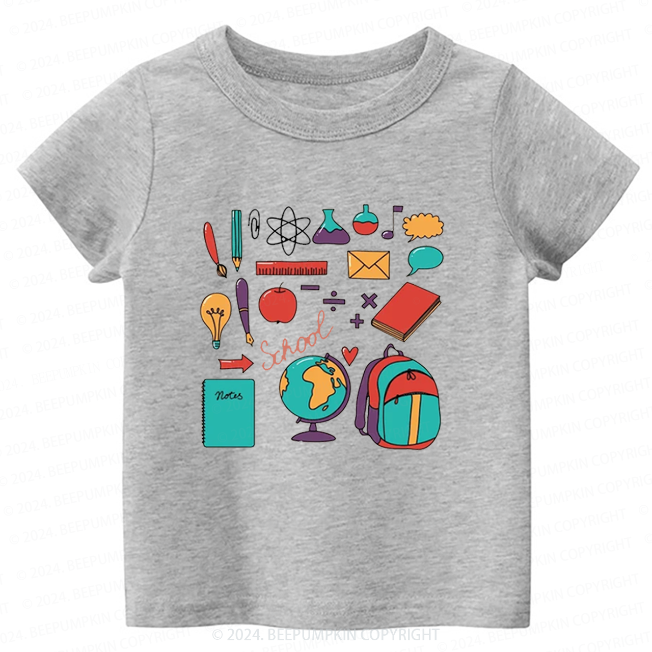 Books Stationery Back to School Shirt 