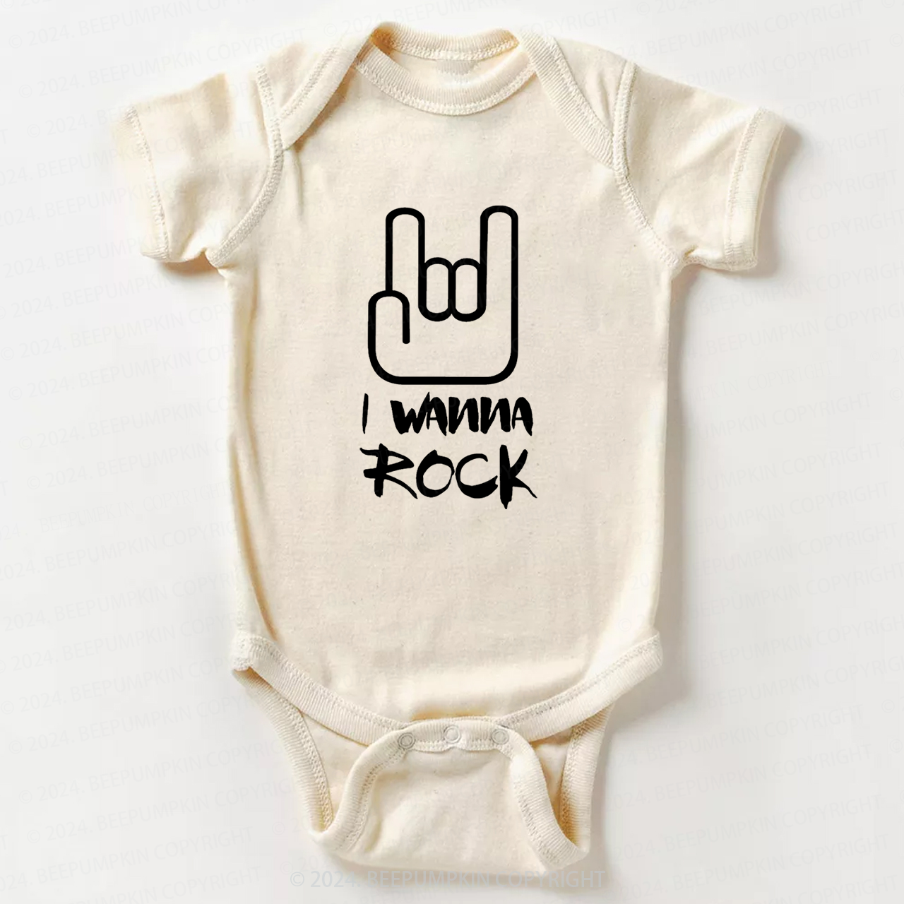 Cool Rock Music Bodysuit For Baby 8