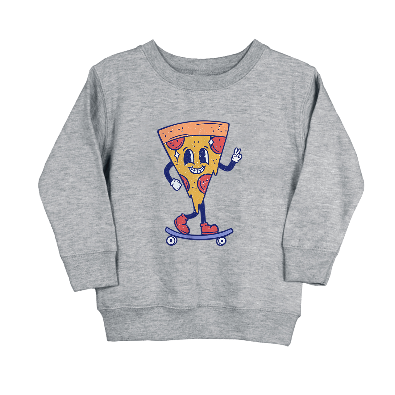 Skating Pizza Kids Sweatshirt