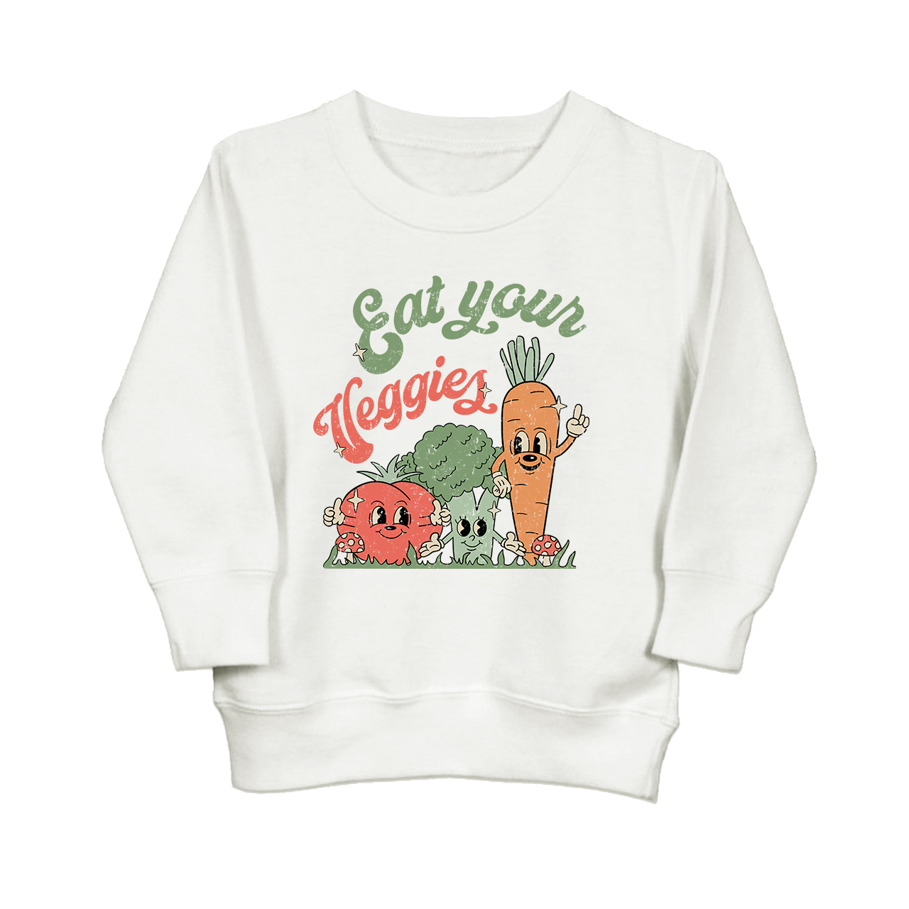 Eat Your Veggies Kids Sweatshirt