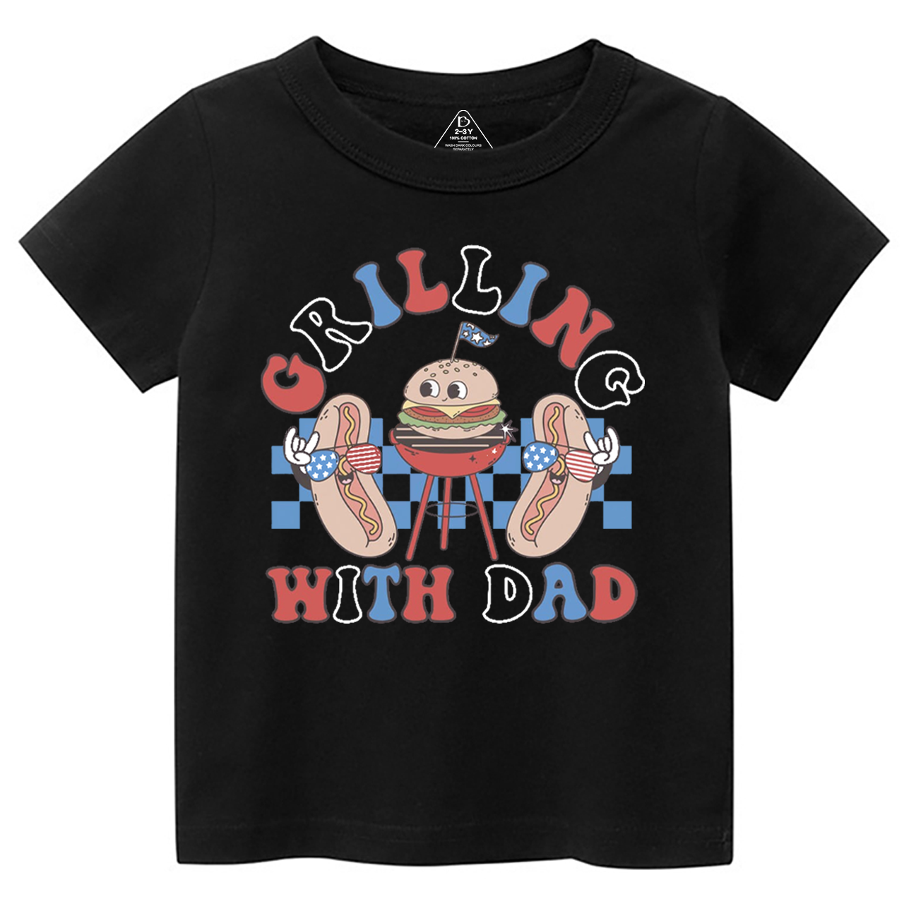 Grilling With Dad Toddler&Kid's Tees Beepumpkin 