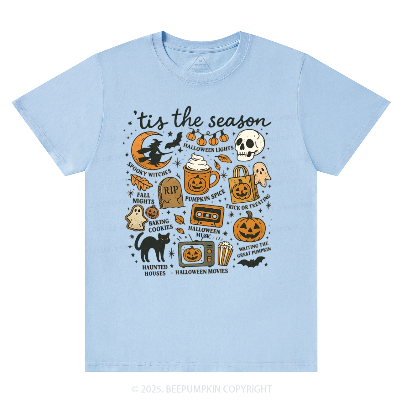 Spooky Season T-Shirts Beepumpkin