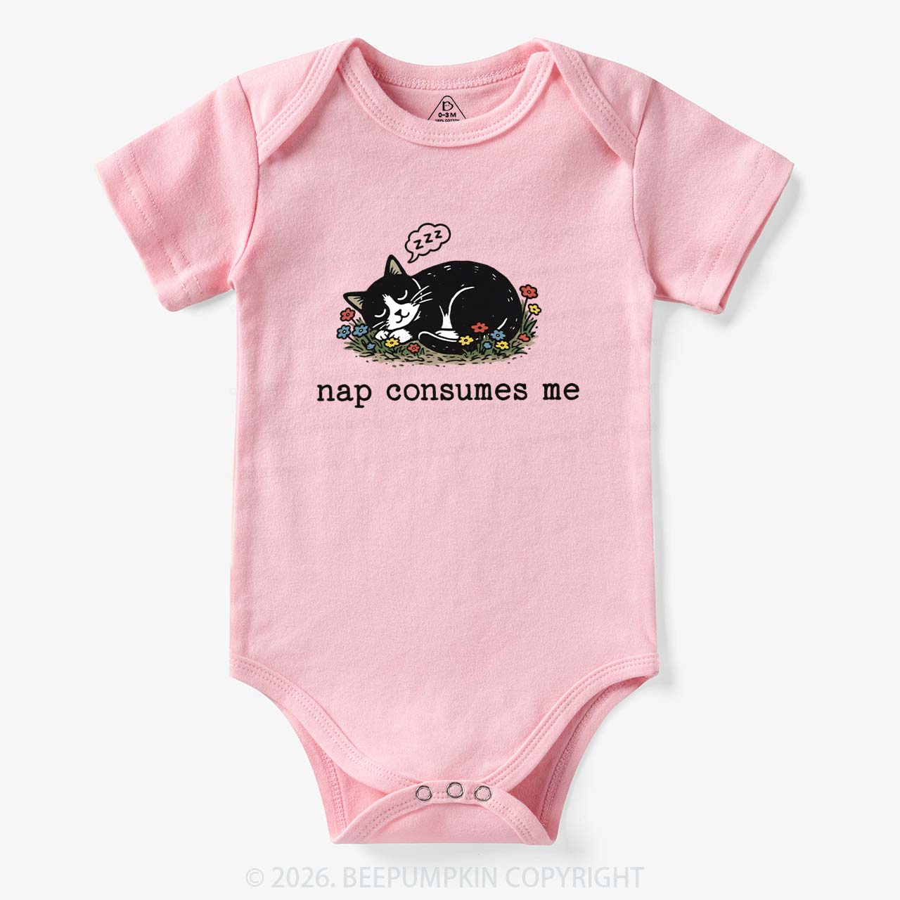 Funny Cat Meme Nap Consumes Me Bodysuit