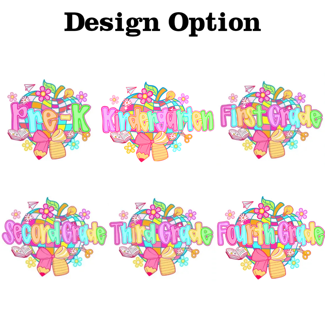 Sparkling Apple Back To School Gift Pack Toddler&Kids Washed Tees