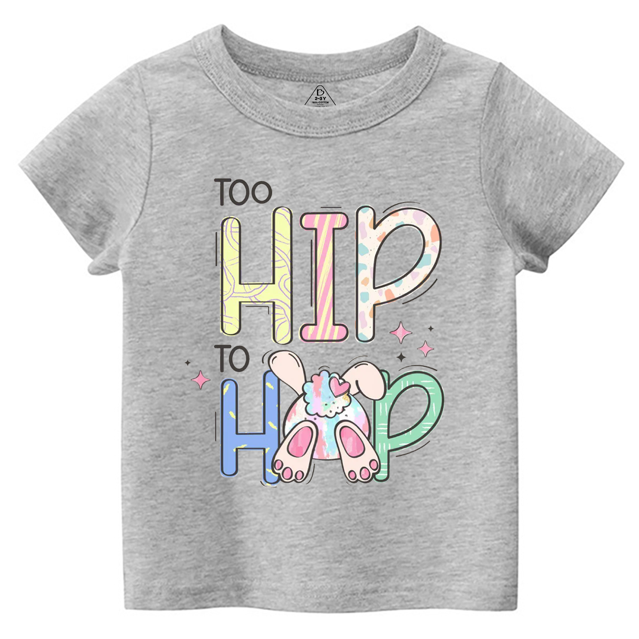 Too Hip To Hop Bunny Toddler&Kid's Tees Beepumpkin