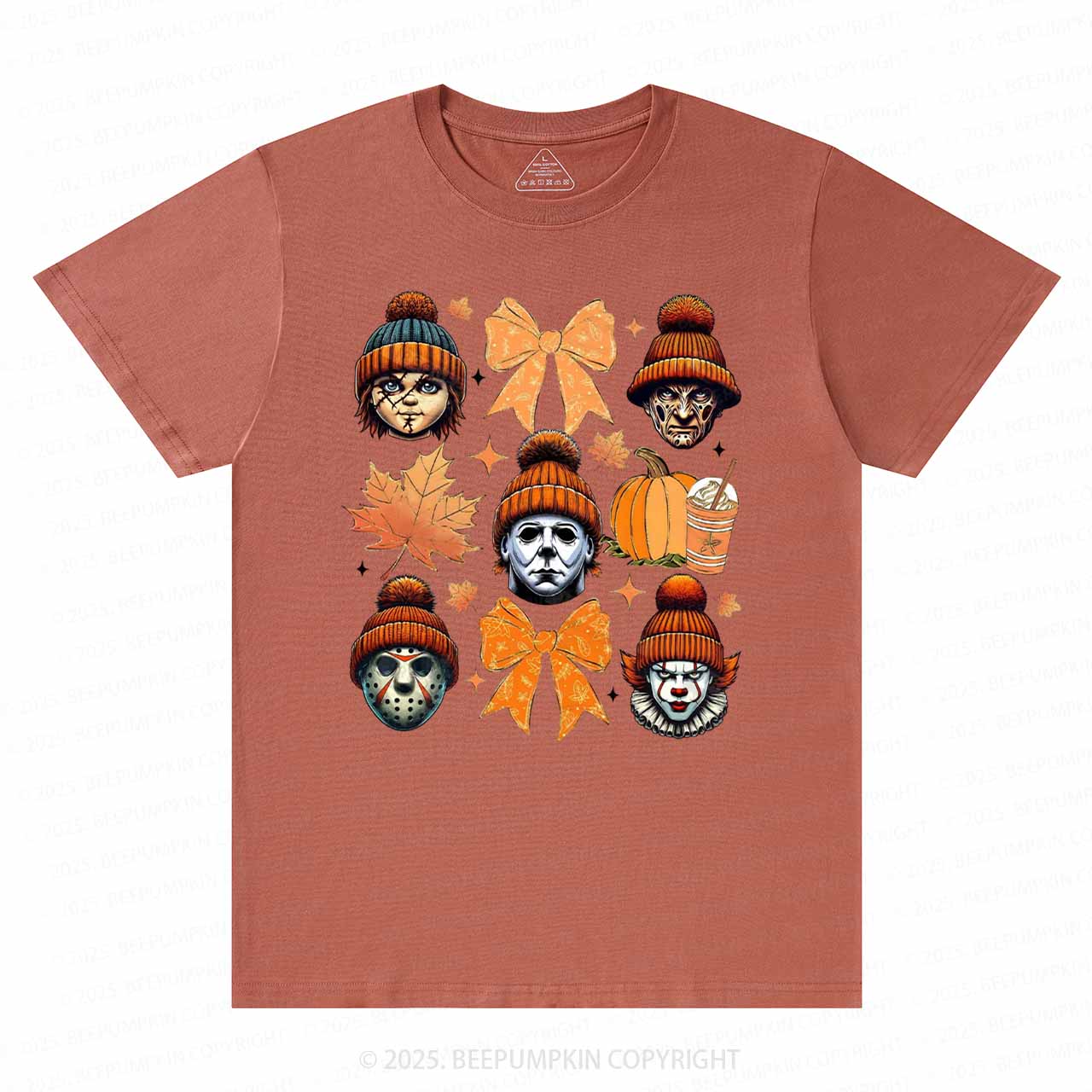 Fall Vibes Horror T-Shirts Beepumpkin 