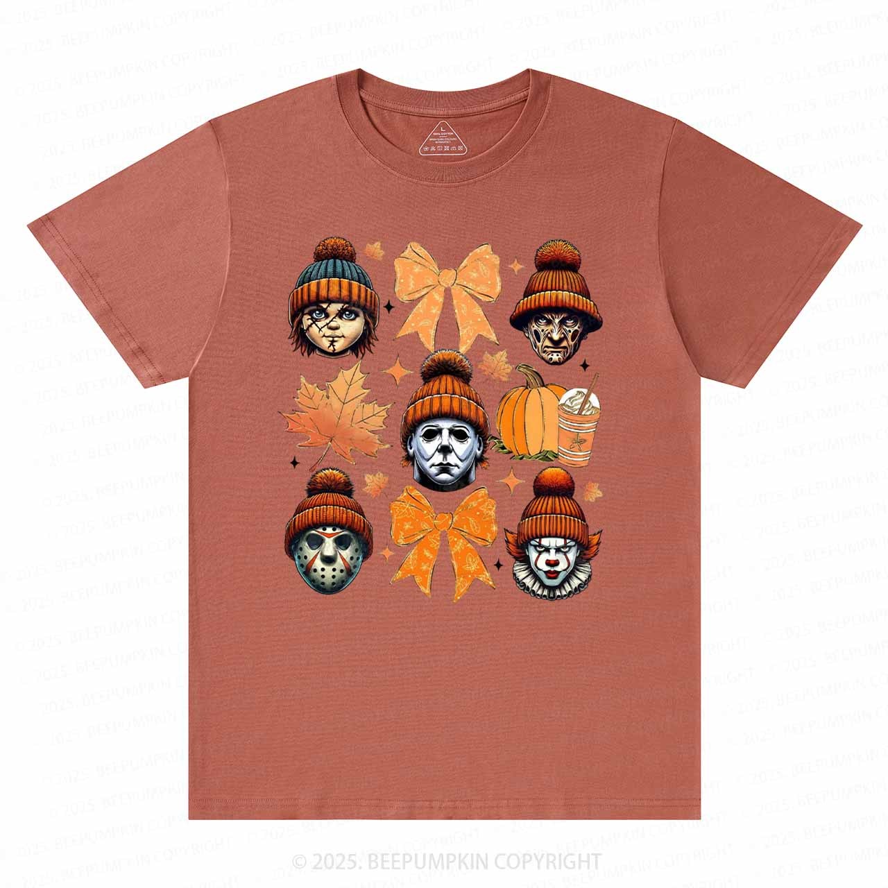 Fall Vibes Horror T-Shirts Beepumpkin 