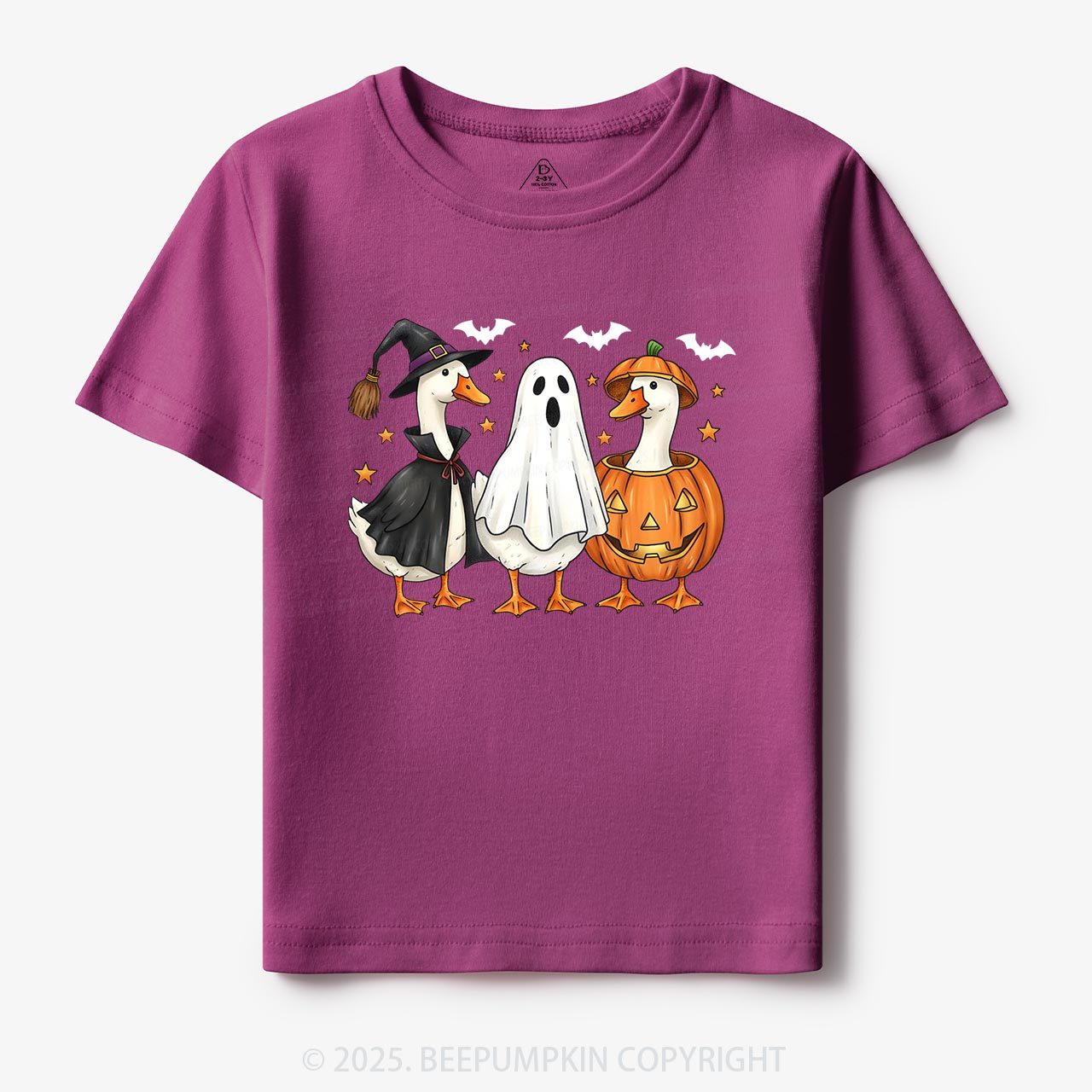 Goose Halloween Fall Toddler&Kid's Tees Beepumpkin