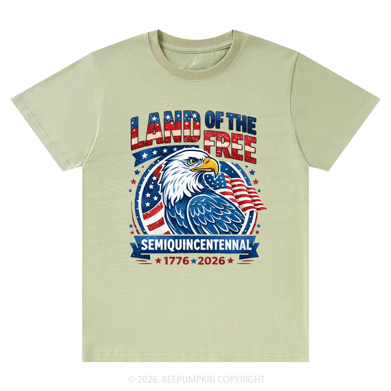 Patriotic Land Of The Free America 250 T-Shirts