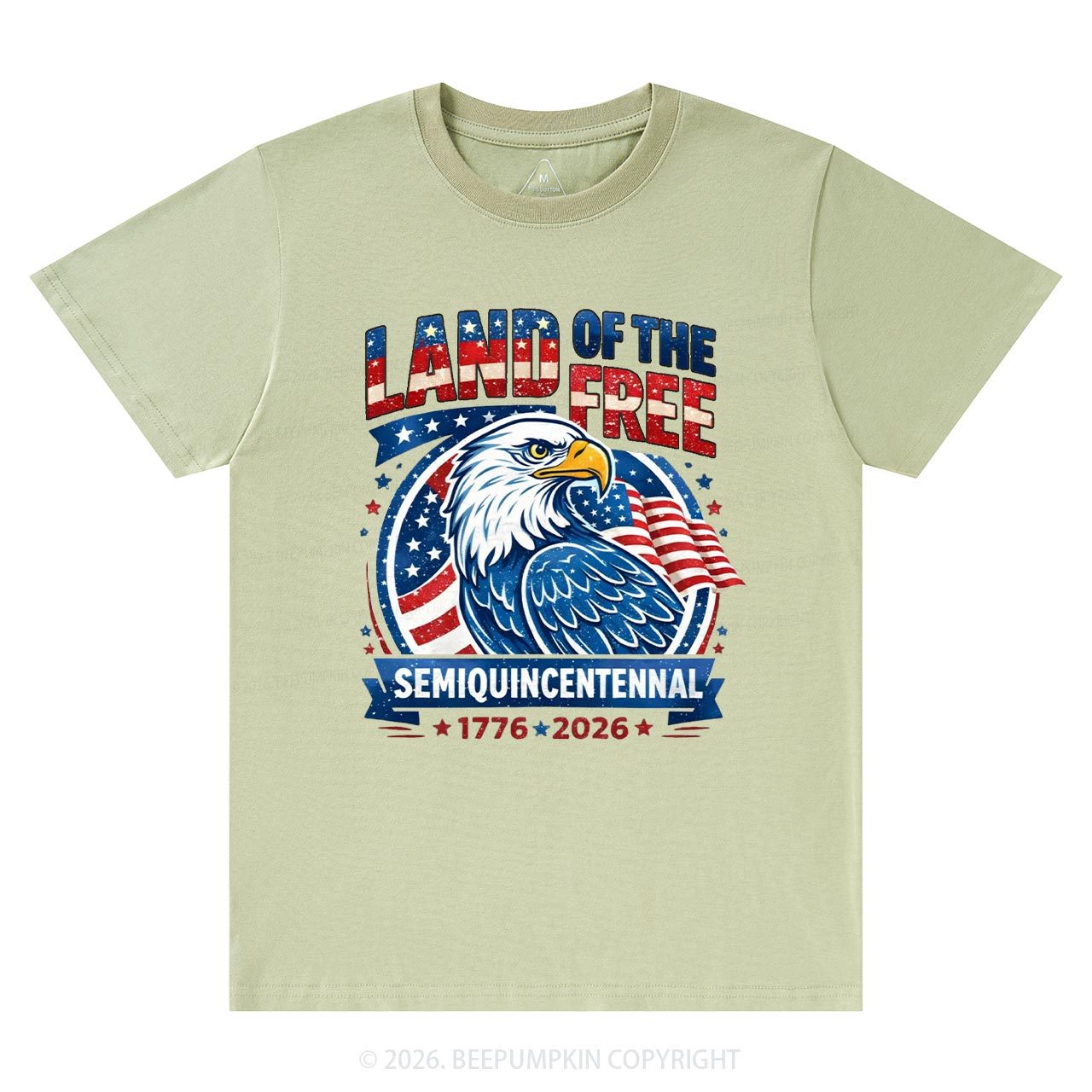 Patriotic Land Of The Free America 250 T-Shirts