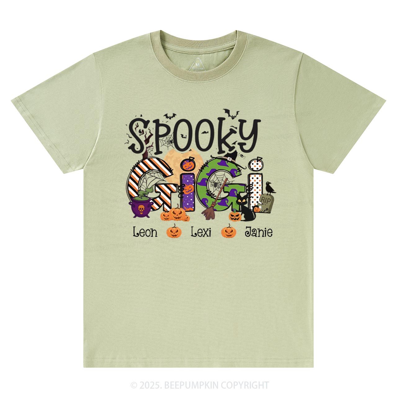 Personalized Spooky Gigi T-Shirts Beepumpkin