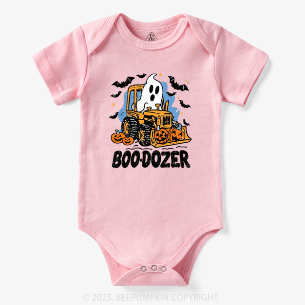 Halloween Ghost Boo-dozer Bodysuit Beepumpkin