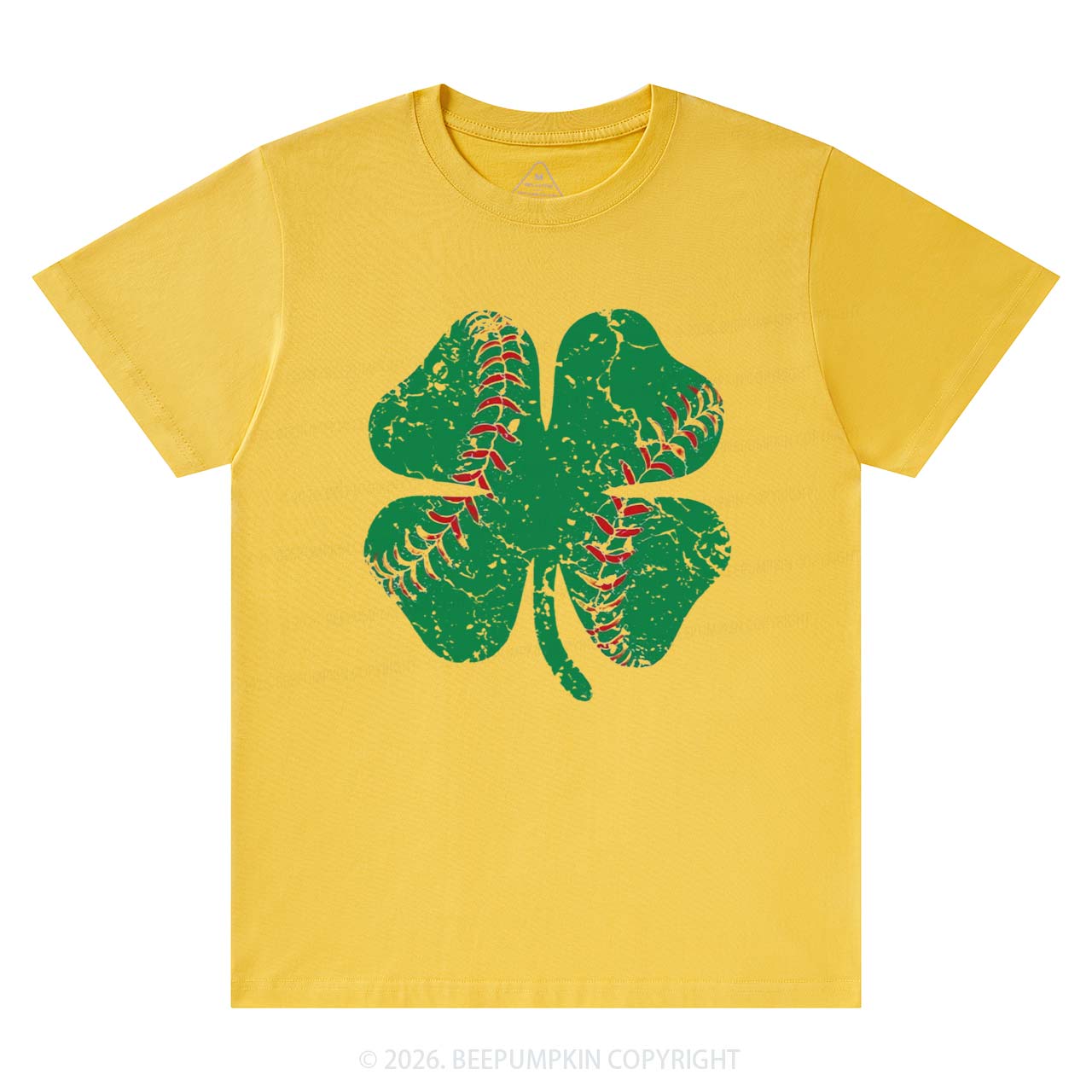 Baseball Shamrock St Patrick's Day T-Shirts Beepumpkin