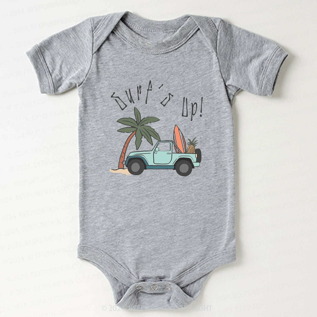 Surfs Up Beach Bodysuit For Baby 