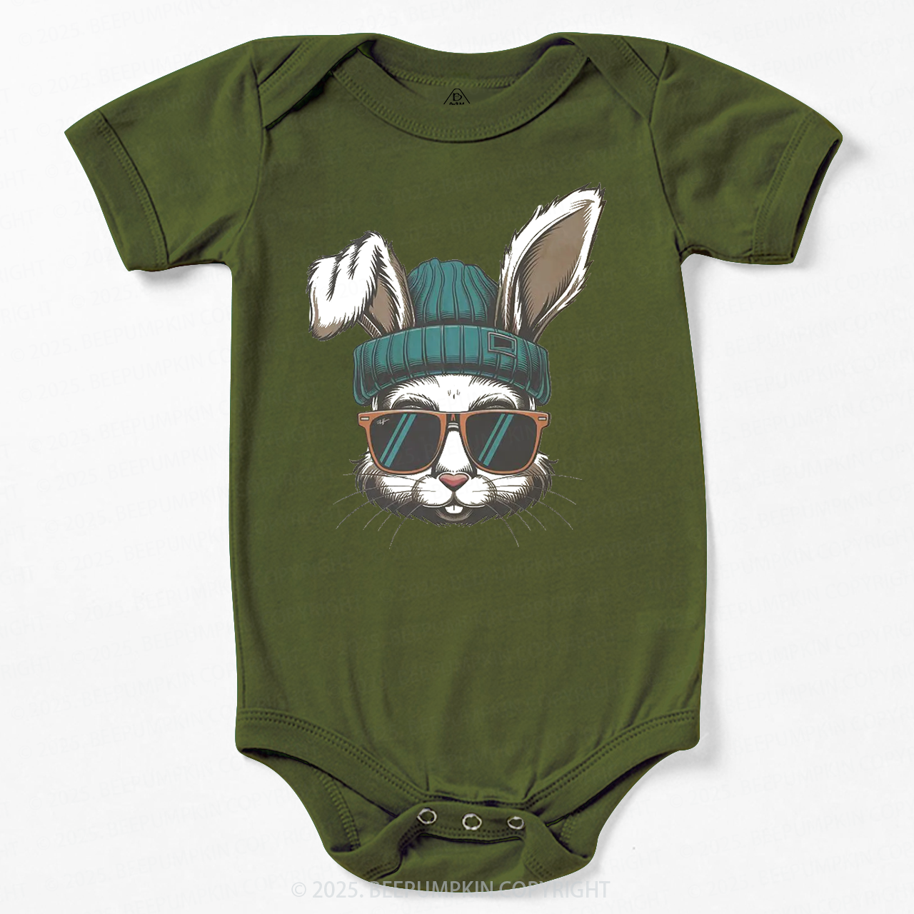 Hipster Bunny Bodysuit Beepumpkin