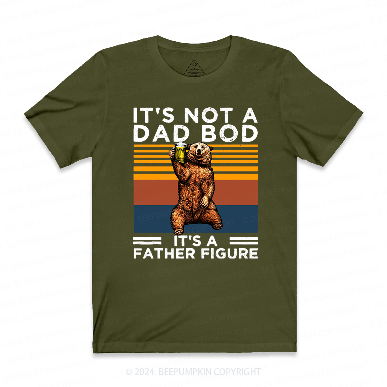 It's Not A Dad Bod It's A Father Figure Dad T-shirt