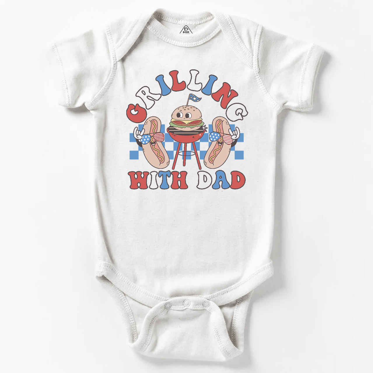 Grilling With Dad Bodysuit Beepumpkin