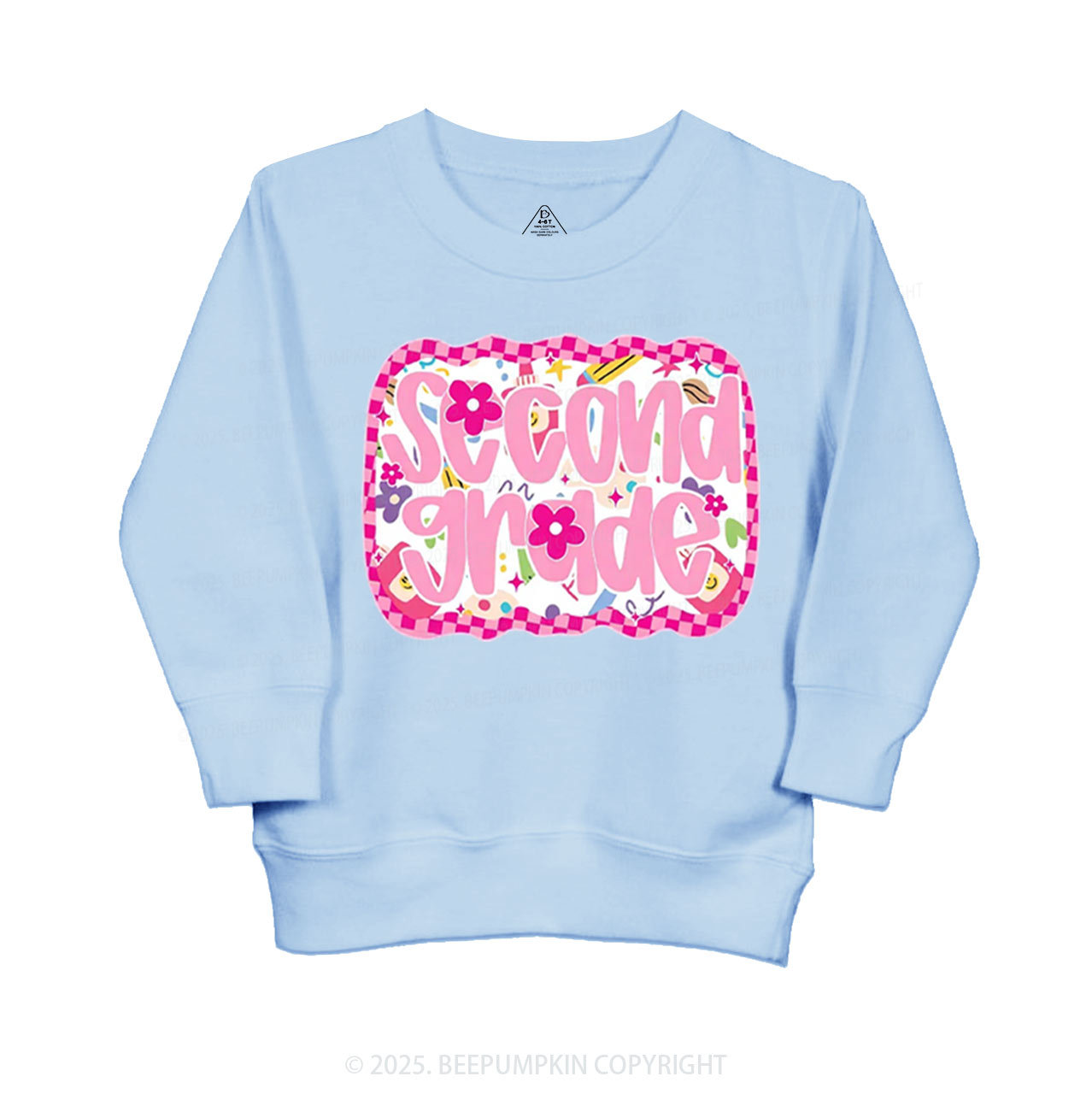 Personalized Pink School Magic Kid's Sweatshirt