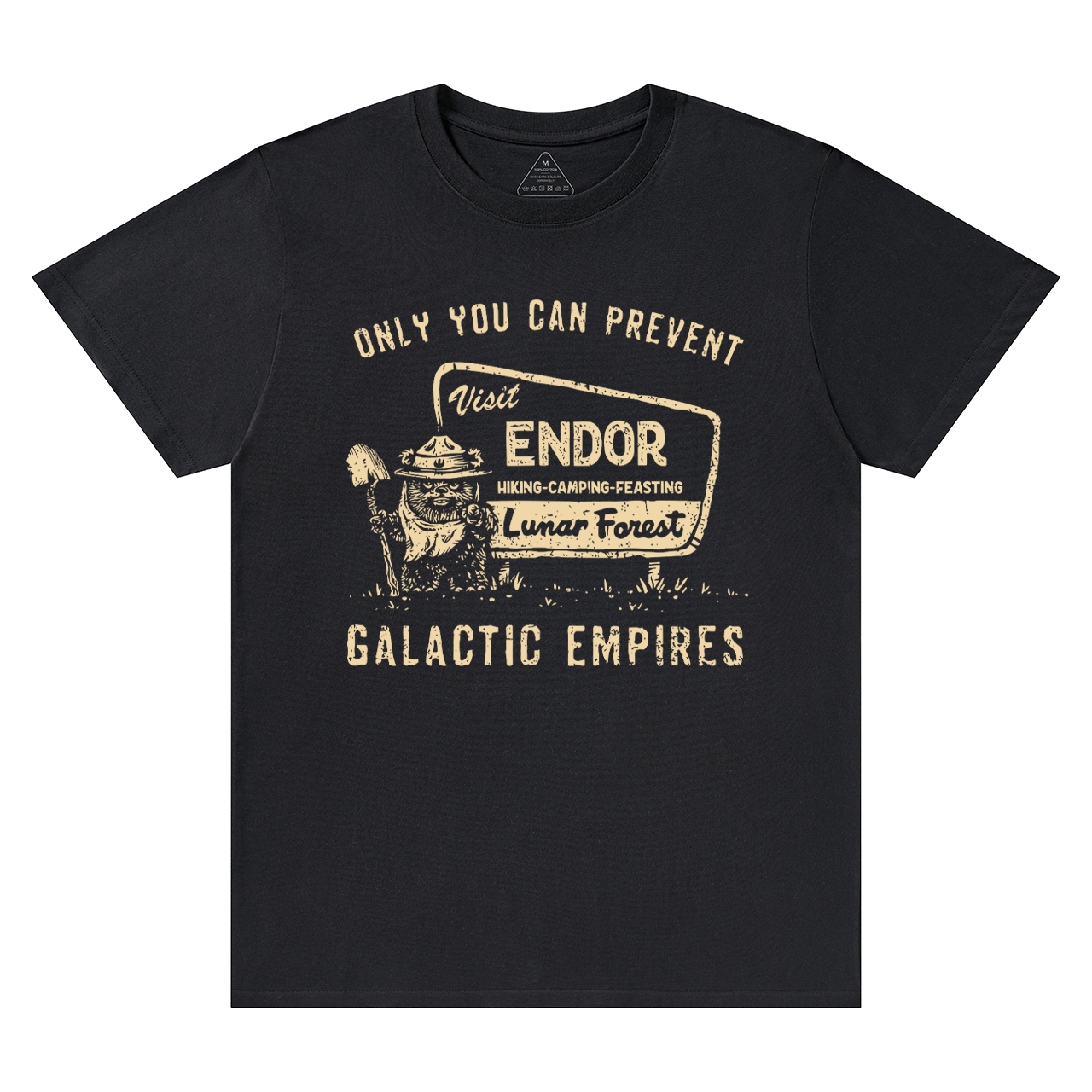 Ewok Endor National Park SW Dad T-shirt