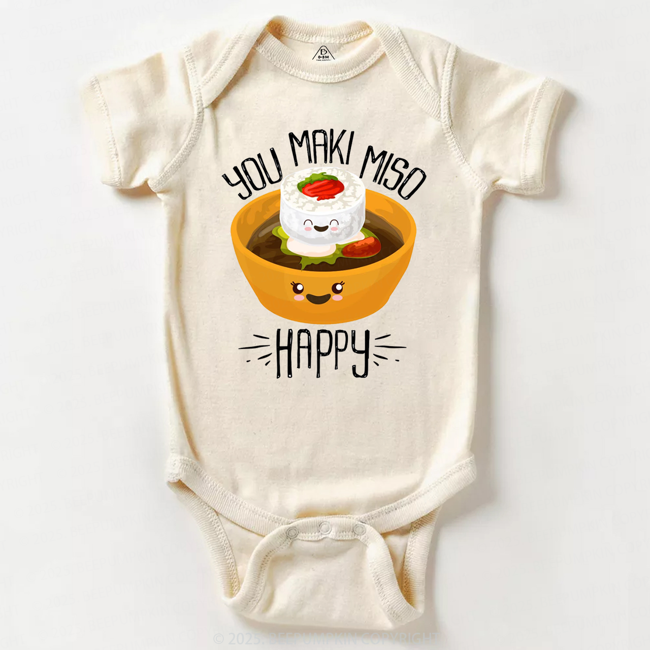 You Maki Miso Happy Bodysuit Beepumpkin