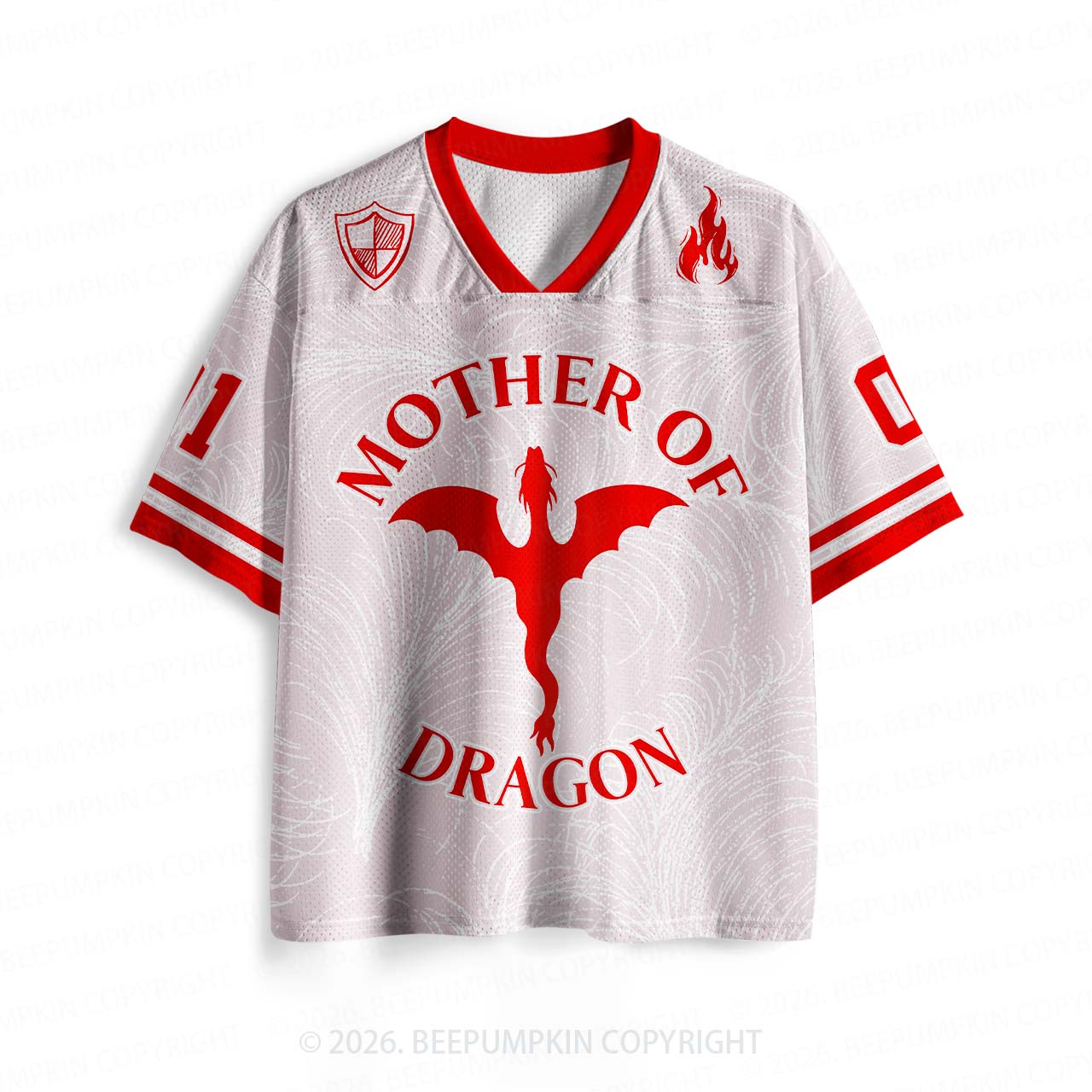 Mother Of Dragons Mesh Jersey For Family