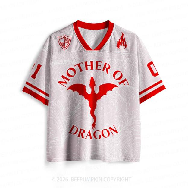 Mother Of Dragons Mesh Jersey For Family