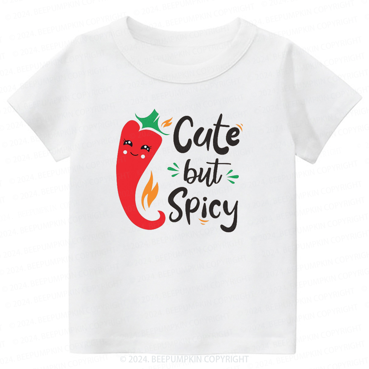 Cute But Spicy Toddler&Kids Tees 