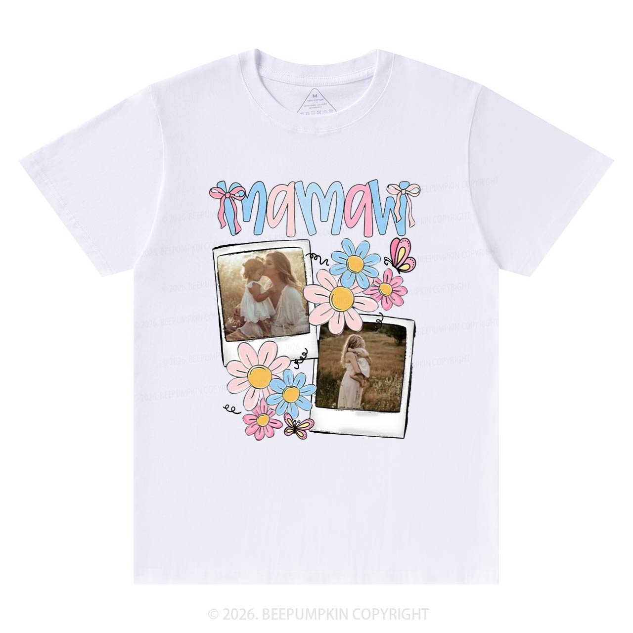 Personalized Photo Gift T-Shirt For Mom
