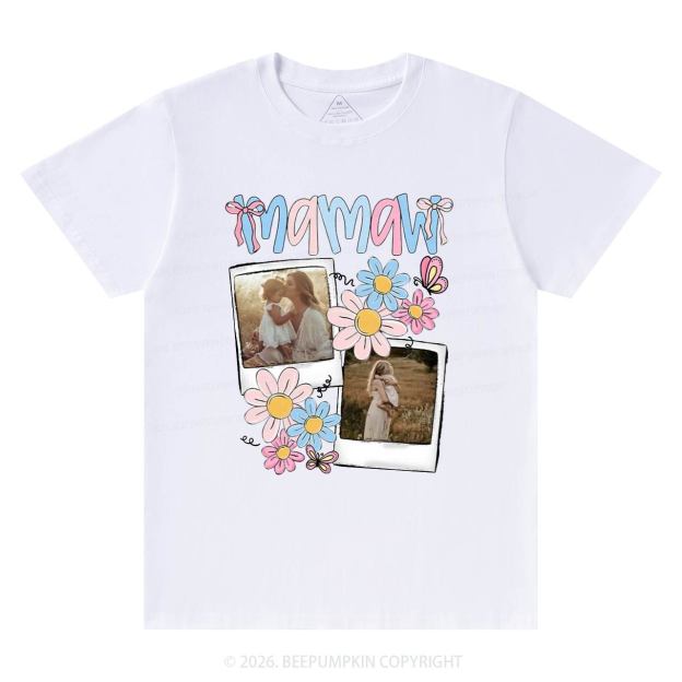 Personalized Photo Gift T-Shirt For Mom