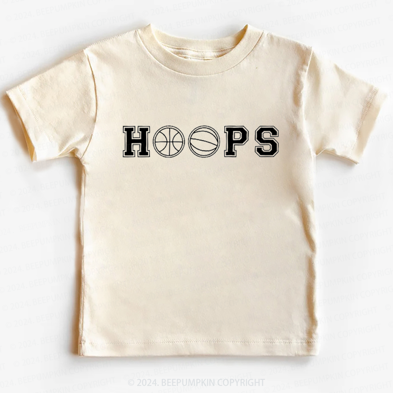 Hoops Basketball Toddler&Kids Tees 