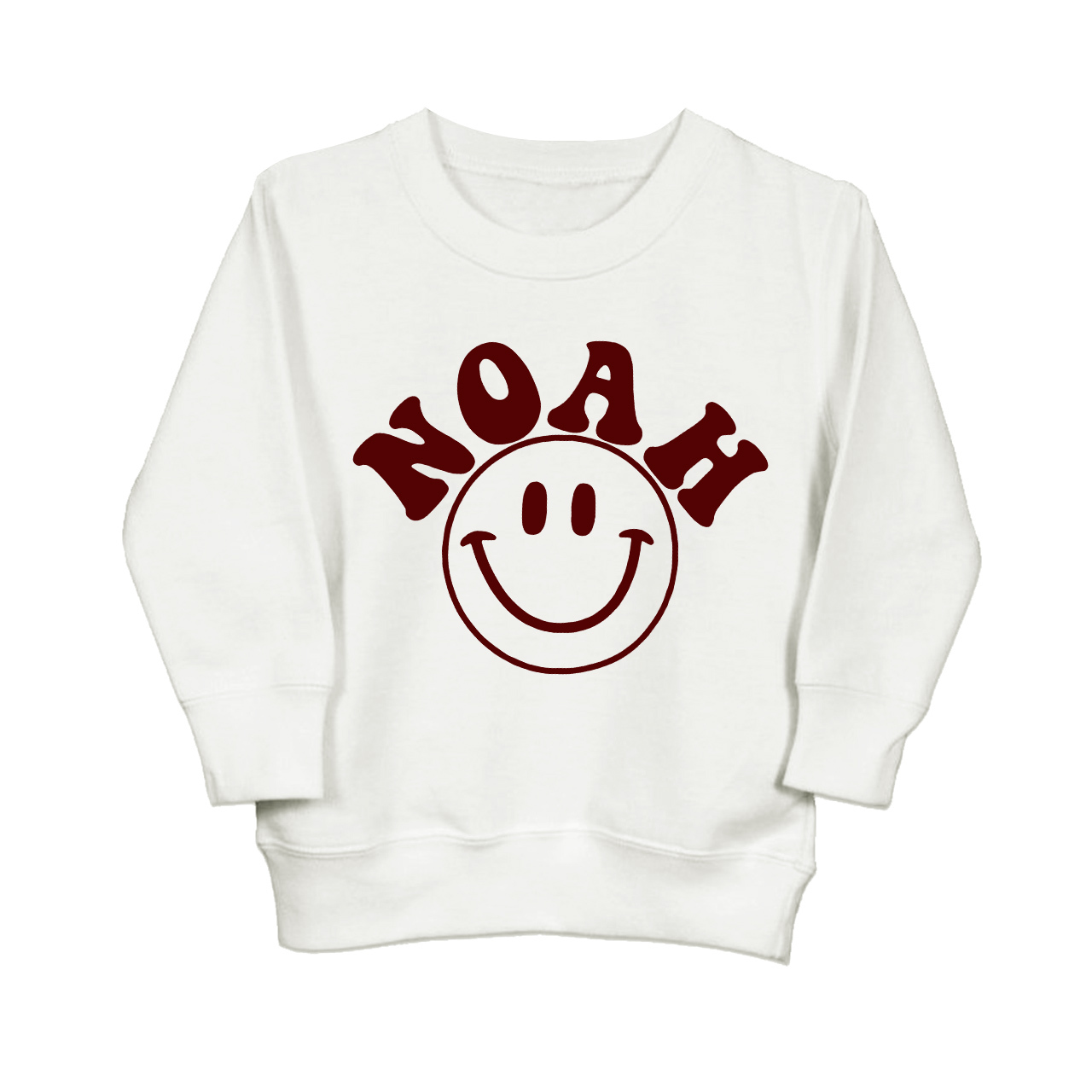 Custom Nickname Happy Sweatshirt For Kids Sale-Beepumpkin™