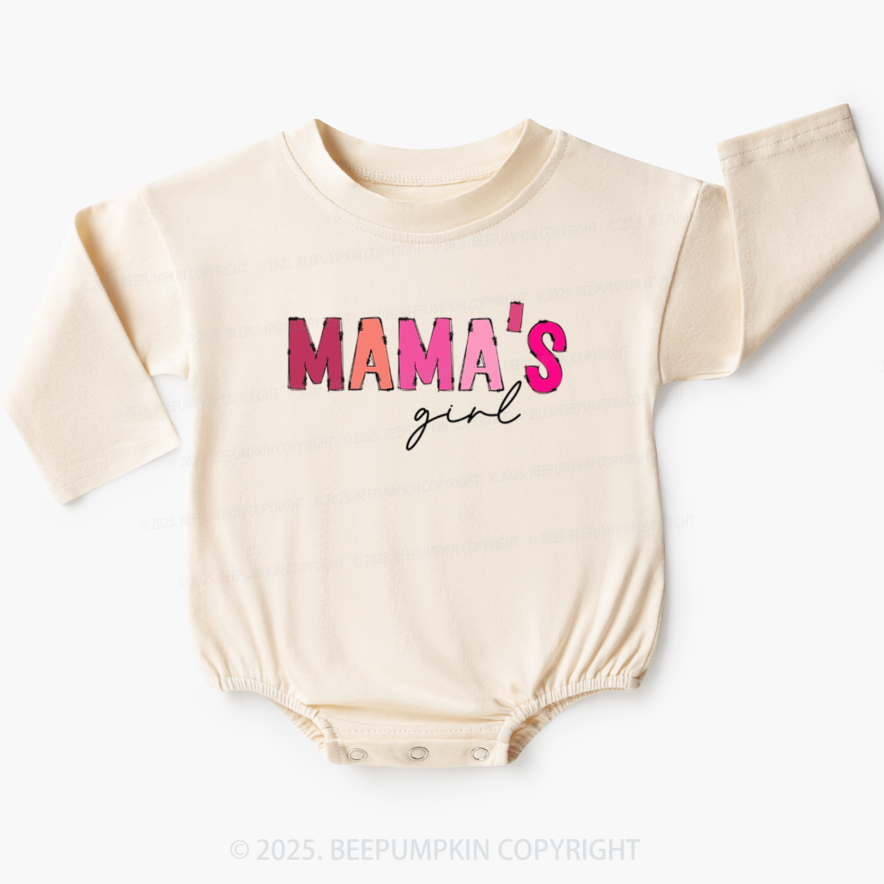 Mama's Girl Baby Bubble Romper Beepumpkin