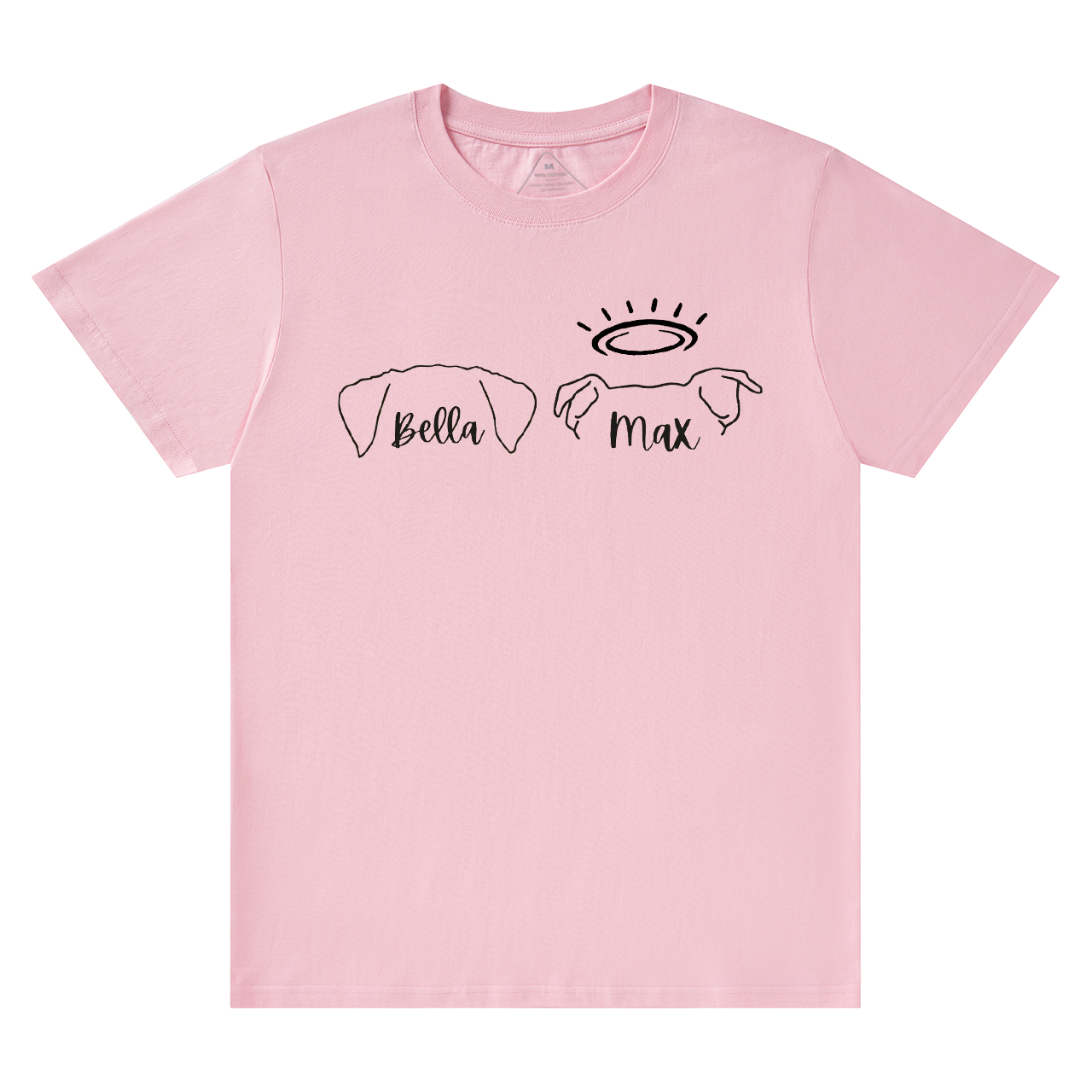 Personalized Dog Ears Mama T-Shirts
