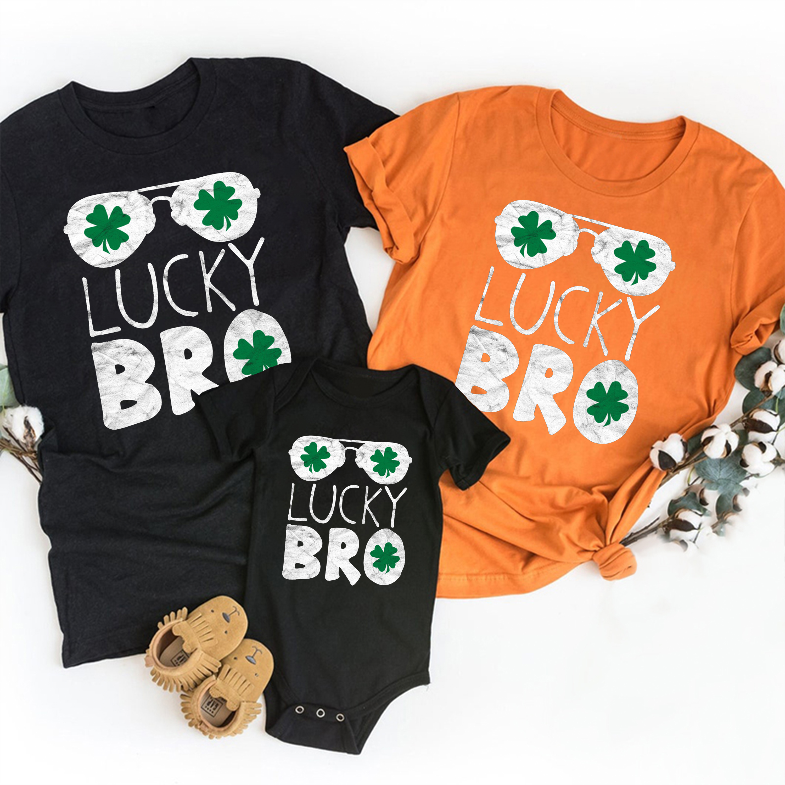 Lucky Bro St.Patrick's Day Matching Shirts