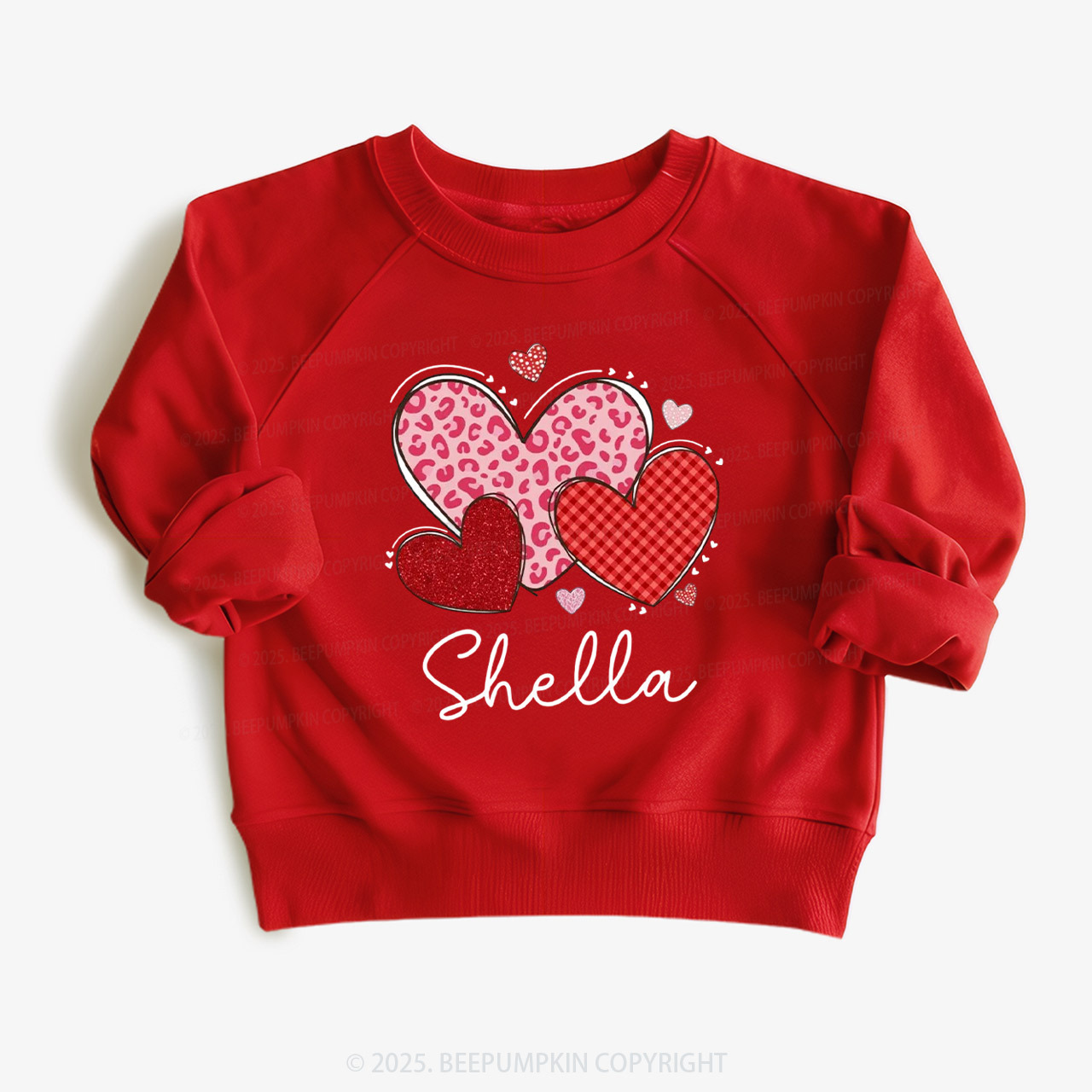 Personalized Lovely Layers Of Love Kid's Sweatshirt